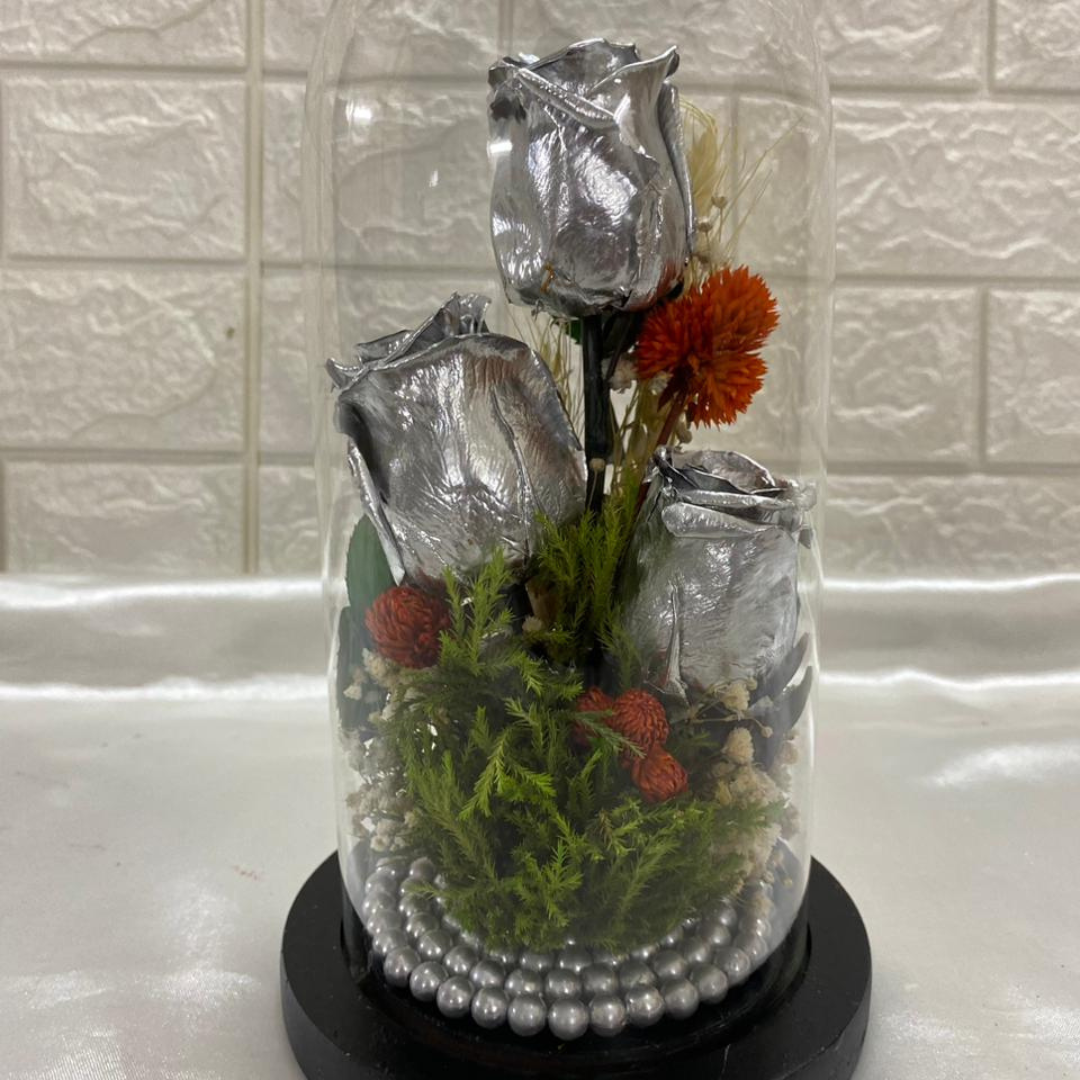 Shimmery Silver (DM-01)