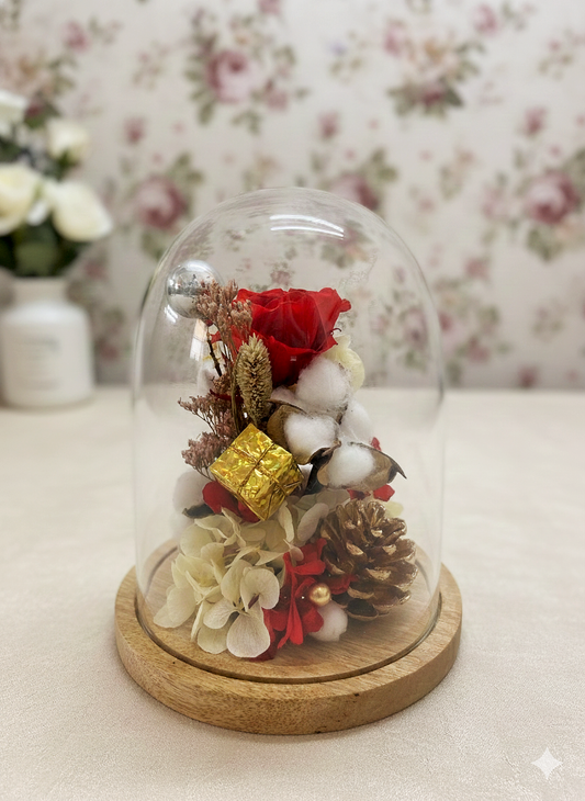 White Hydrangea Cotton Flower